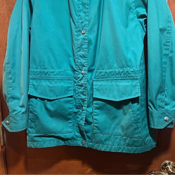 VTG Maine Guide Ladies Choice by Congress Raincoat Utility Jacket USA Made Sz 14 - Picture 5 of 15